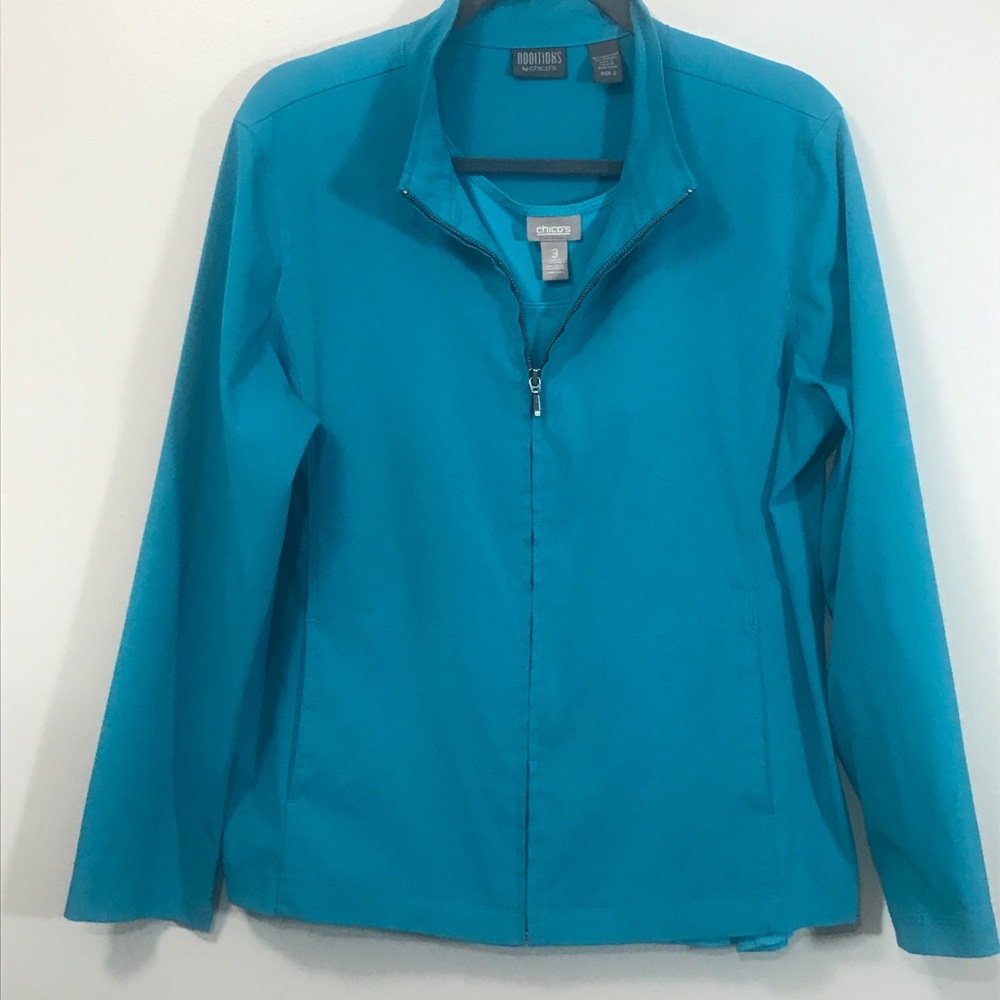 Chico’s Teal Jacket 2